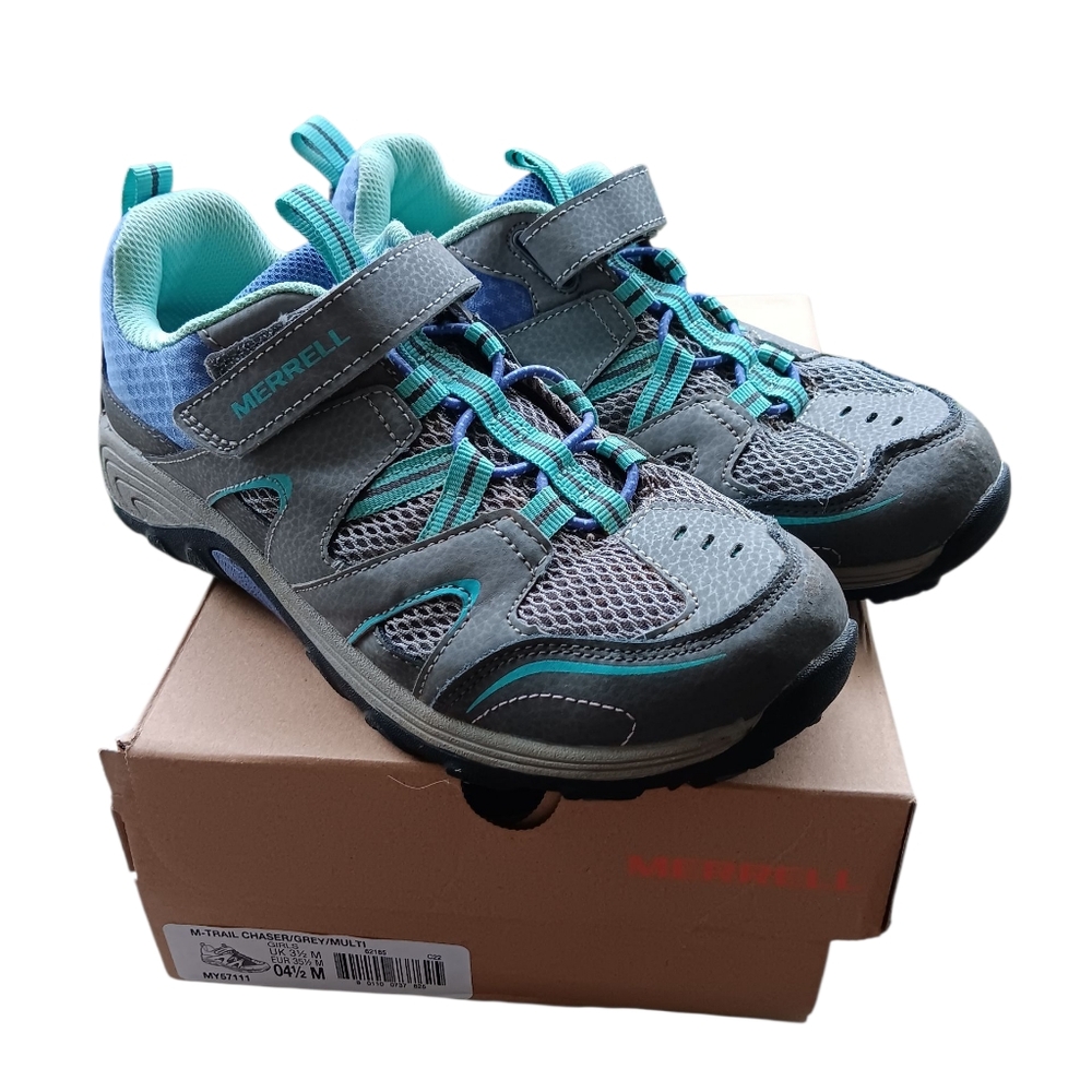 Youth Merrell Trail Chaser Hiking Shoes- Size 4.5-